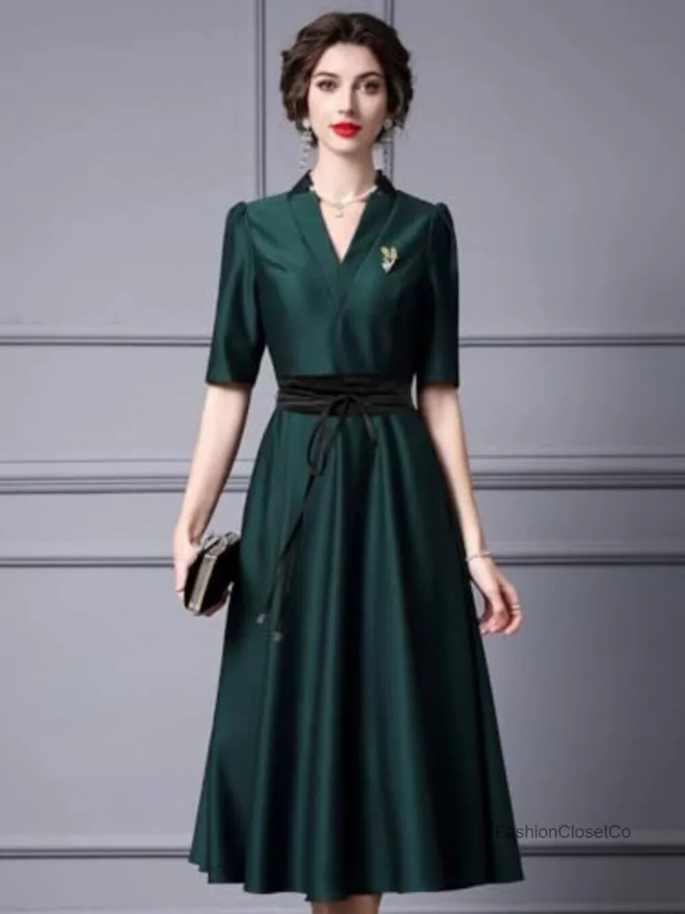Satin Obi Belt Wrap Waist Cinch No Buckle Self Tie Dress Belt